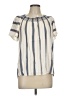 Daniel Rainn 100% Rayon Ivory Short Sleeve Blouse Size L - photo 1