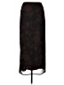 Express 100% Polyester Black Formal Skirt Size 7 - photo 2