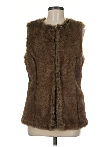 I Heart Ronson Faux Fur Vest (view 1)