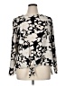 Ava & Viv Floral Black Long Sleeve Blouse Size 14 (X) - photo 1