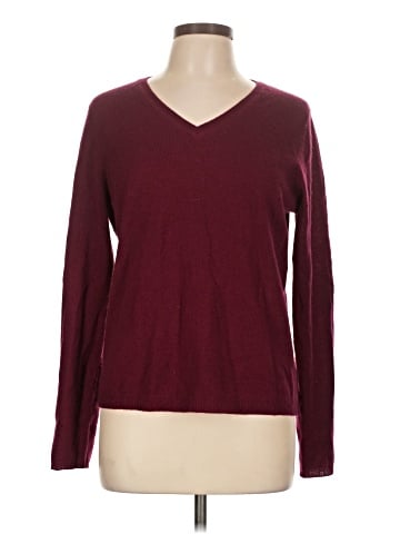 Ellen Tracy Cashmere Pullover Sweater (view 1)