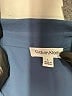 Calvin Klein 100% Polyester Blue Sleeveless Blouse Size L - photo 7