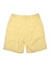 Assorted Brands Solid Yellow Khaki Shorts Size 14 - photo 2
