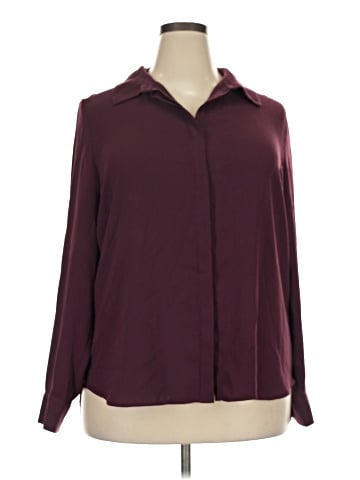 Halogen Long Sleeve Blouse (view 1)