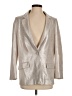 Zara Basic Metallic Silver Blazer Size XS - photo 1