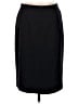 Escada Solid Black Wool Skirt Size EU 38 / US 8 - photo 2