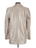 Zara Basic Metallic Silver Blazer Size XS - photo 2