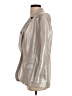 Zara Basic Metallic Silver Blazer Size XS - photo 5
