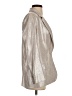 Zara Basic Metallic Silver Blazer Size XS - photo 4
