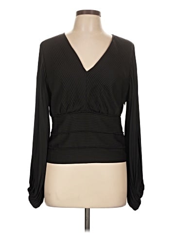 White House Black Market Long Sleeve Blouse (view 1)