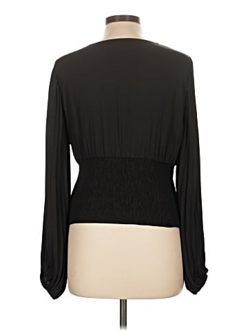White House Black Market Long Sleeve Blouse (view 2)