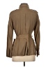 Max Mara 100% Silk Brown Tan Jacket Size 4 - photo 2