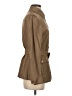 Max Mara 100% Silk Brown Tan Jacket Size 4 - photo 4