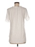 Left Coast by Dolan 100% Polyester Ivory Short Sleeve Blouse Size M - photo 2