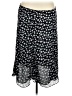 Unbranded 100% Polyester Polka Dots Black Casual Skirt Size 16W - photo 1
