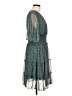 Max Studio Paisley Teal Cocktail Dress Size L - photo 4
