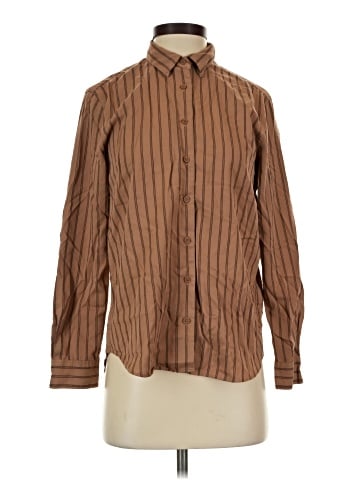 Uniqlo Long Sleeve Button-Down Shirt (view 1)