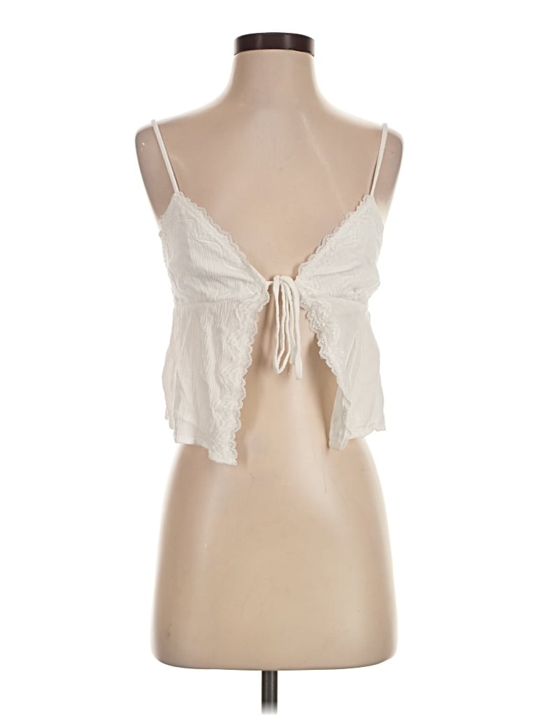 Pre-owned Garage Sleeveless Blouse In Ivory
