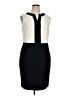 Talbots Outlet Color Block Black Cocktail Dress Size 16 Petite - photo 1