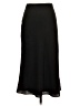 Vince. 100% Polyester Solid Black Formal Skirt Size XS - photo 2