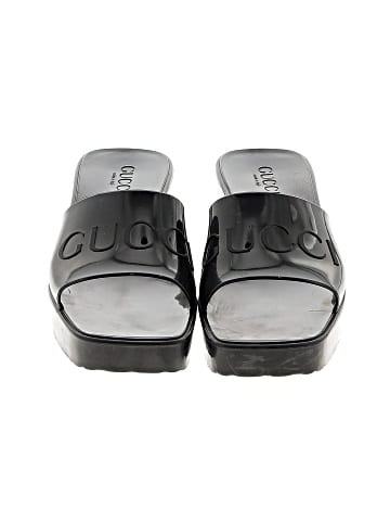 Gucci Logo Platform  Sandals (view 2)
