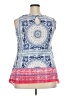 Suzanne Betro Blue Tank Top Size 2X - photo 2