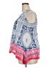 Suzanne Betro Blue Tank Top Size 2X - photo 5