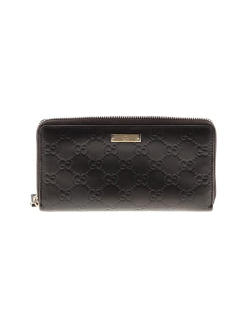 Gucci Guccissima Margaux Metal Bar Zip Around Wallet  (view 1)