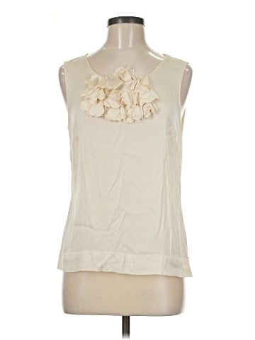 Halogen Sleeveless Silk Top (view 1)
