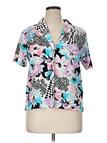 Alfred Dunner Short Sleeve Blouse (view 1)