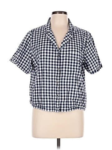 Gap Body Short Sleeve Blouse (view 1)