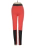 Nike Color Block Red Active Pants Size S - photo 2