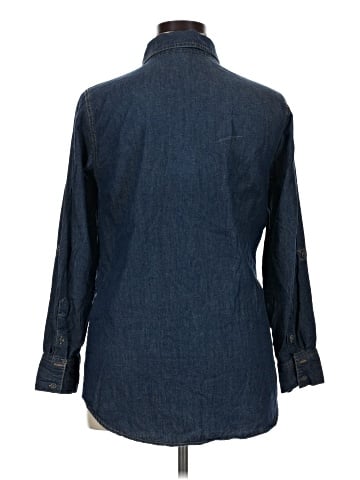 Liz Lange Maternity for Target 3/4 Sleeve Button-Down Shirt (view 2)