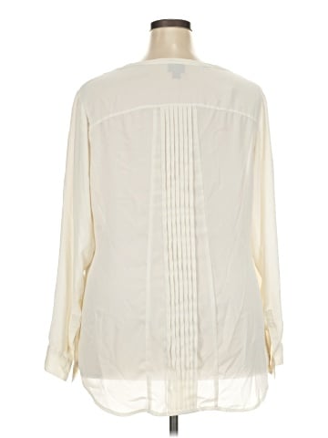 Worthington Long Sleeve Blouse (view 2)