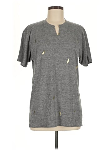 John Eshaya Short Sleeve Henley (view 1)