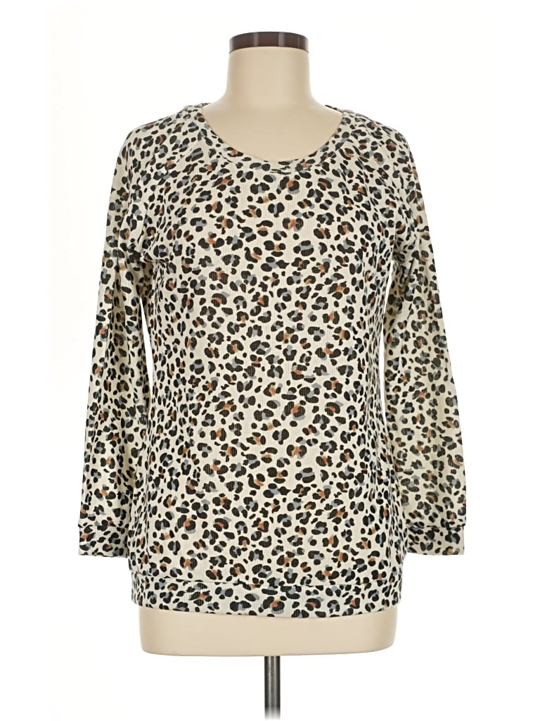 Pre-owned Minkpink Pullover Sweater In Tan