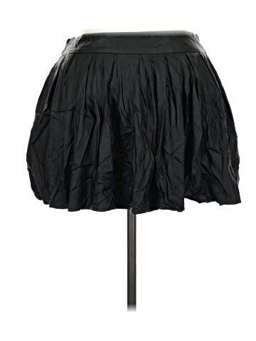 Wet Seal Faux Leather Skirt (view 1)
