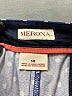 Merona Polka Dots Blue Shorts Size 14 - photo 3