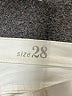 J.Crew Ivory Jeans Size 28 waist - photo 8