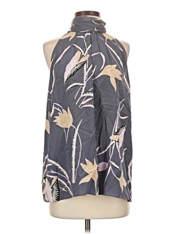 Diane von Furstenberg Sleeveless Silk Top (view 1)