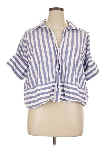 Banana Republic Short Sleeve Blouse (view 1)