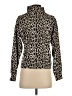 Ann Taylor LOFT Animal Print Brown Turtleneck Sweater Size S - photo 2