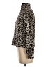 Ann Taylor LOFT Animal Print Brown Turtleneck Sweater Size S - photo 5