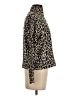 Ann Taylor LOFT Animal Print Brown Turtleneck Sweater Size S - photo 4