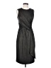 Taylor Metallic Gray Cocktail Dress Size 4 - photo 1