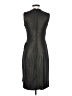 Taylor Metallic Gray Cocktail Dress Size 4 - photo 2