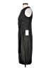Taylor Metallic Gray Cocktail Dress Size 4 - photo 5