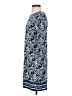 Max Studio Print Blue Casual Dress Size XS - photo 5