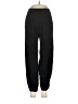 Unbranded 100% Rayon Solid Black Sweatpants Size M - photo 1