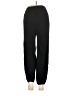 Unbranded 100% Rayon Solid Black Sweatpants Size M - photo 2
